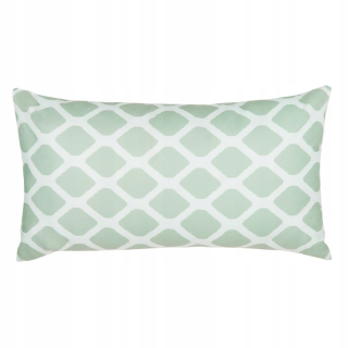 Vankúš na záhradný nábytok - Lummu Garden Cushion v Rhombus 40 x 70 cm Zielo