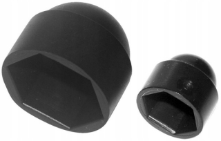 Záslepka, čiapka na bránu - M10 - Black - Cleasker Screck -chance 17 - Plastová čiapka 50 ks
