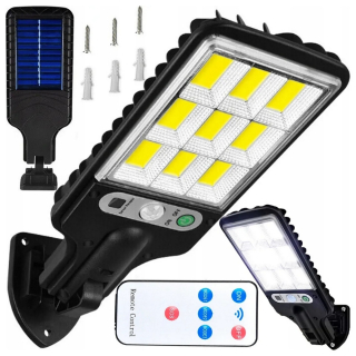 Záhradná závesná lampa - MALÁ SOLARNÁ LED LAMPA LED PULIČNÁ LAMPA 72 COB