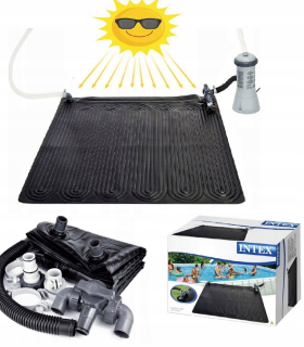 Kryt, folia na bazén - Vykurovací solárny panel pre bazén 120 cm Intex