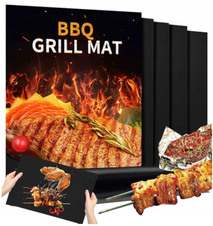 Podložka na gril - Mata pre teflónový gril na pečenie 5 ks.