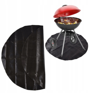 Podložka na gril - Ohnivá podložka pod krbom gril pečie 80x80cm