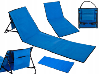 Záhradné lehátko - Garden Beach Deckchair Skladacie gravitačné kreslo