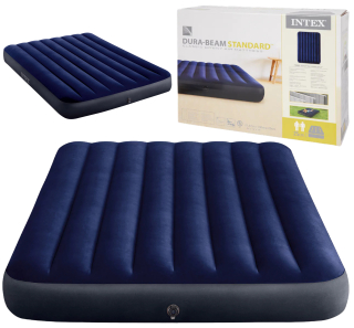 Nafukovačka do vody - Dvojitý matrac Intex nafukovacie lôžko 137x191x25