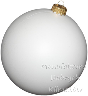 MDK BAUBLE/BAUBLES/GULLS/PLASTOVÁ BLÁČKA 12 cm