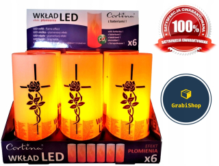 Mega set pre LED sviečky 9 ks + batérie