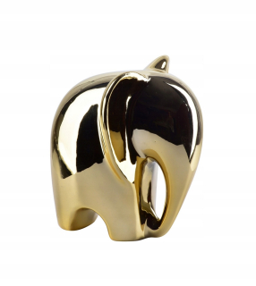 Mia Gold Obrázok Elephant 12x9,5xH12cm