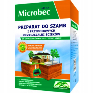 Prostriedok do žumpy, septiku - MICROBEC ULTRA BACTERIA DO Septik, CITRÓN 1kg