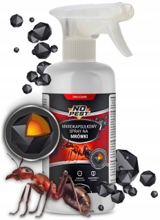 Repelent proti hmyzu - Príprava mikrokapsulínovej sprejovej kvapaliny Sprave na mravce bez škodcov 500 ml