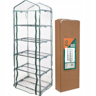 Záhradný skleník - MINI BALKONY GRANEDOUM 5 Úrovne 69x49x200 cm