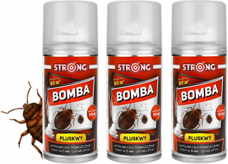 Repelent proti hmyzu - 3 × dymová bomba proti silným błępers 150 ml