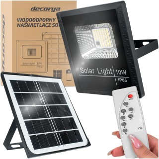 Uličná lampa - Pouličné svietidlo 600 W 12000 lm na solárne napájanie