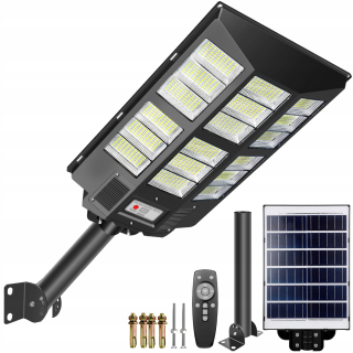Uličná lampa - Silná LED solárna lampa 3000W so senzorom pohybu súmraku