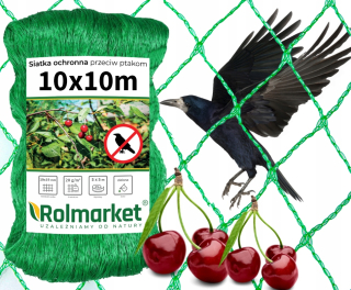 Silná vtáčie sieťou hviezdičiek pre balkón pre stromy 10x10 M ovocné stromy