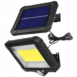 Záhradné halogény - Maclean MCE438 LED svetlomet so snímačom pohybu, r