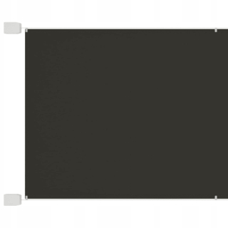 Záhradný slnečník - Vertikálna, antracitová markíza, 60x270 cm, tkanina