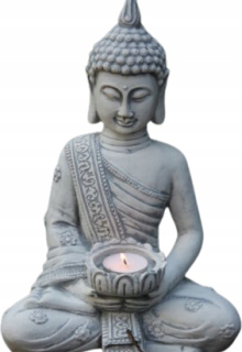 Masívna kamenná figúrka Buddha