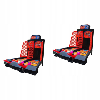 Mini basketbalový pohyb s dvojitým výstrelom 2 súpravy