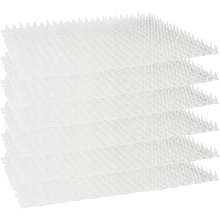 Repelent, plašič  pre zvieratá - Plachta plachta 5x6m strieborná čierna 260g
