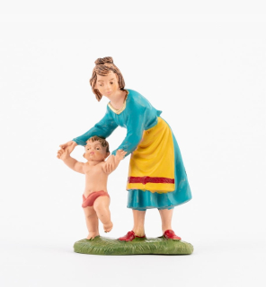 Matka s dieťaťom - na čísla s výškou 10 cm