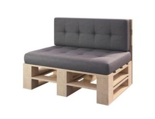 Záhradná lavica, lavička - Palletový nábytok, lavica, pohovka na paletu nábytku
