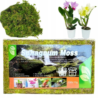 Záhradná pôda - Sphagnum moss rašelinový mach, 150g/12 litrov hotového machu