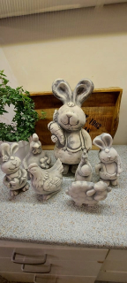 Mega Rabbit Sada čísel z sadry sliepka