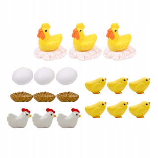 Dekorácia do záhrady - Microcraft Chick Pot