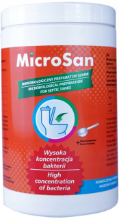 Prostriedok do žumpy, septiku - Mikrosan do septických nádrží 1 kg