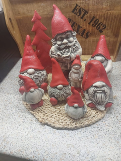 Mikolaj Cypsum Snowman vianočný strom Vianoce