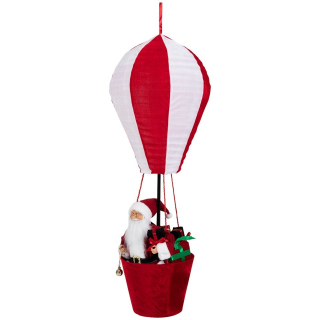 Santa Claus v balóne Big Decoration 110 cm