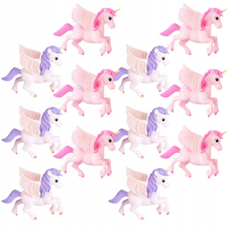 Dekorácia do záhrady - Mini Craft Pegasus Unicorn Animals of the Craft 12 ks