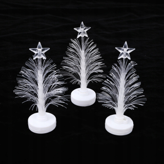 Mini LED vianočný stromček nočná lampa meniaca farba