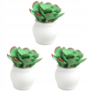 Dekorácia do záhrady - Mini bábka bábika bonsai kvety 3 ks