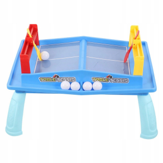 Mini stolný tenis hrá hádanku bi.