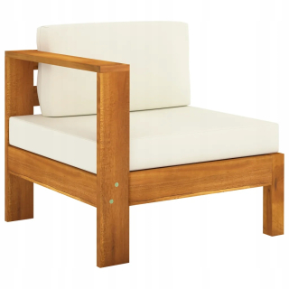 Záhradná zostava nábytku - Bistro Furniture Set s vankúšmi, Rattan PE,