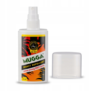 Repelent proti hmyzu - Mugga Deet 50%, komáre, kliešte, hmyz