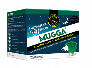 Repelent proti hmyzu - Mugga pre komár Kontakt 45 Nights Device+Príspevok