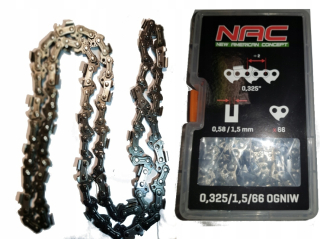 Reťaz na pílu - Reťazec NAC pre SAW 16 "66 buniek 325 1,5 40 cm originál