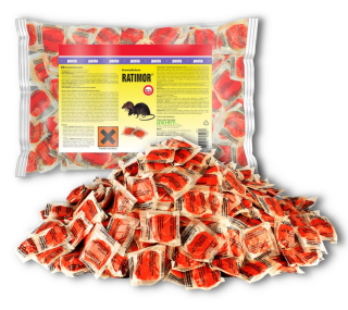 Repelent, plašič  pre zvieratá - Ratimor 1kg myši najvýkonnejším jedom myši