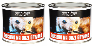 Repelent, plašič pre zvieratá - Najsilnejší jed pre veľkých hlodavcov Paste 2x300g