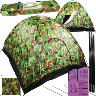 Stan pre deti - Turistický stan 4-osobný 2x2m xxxl Moskva