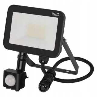 Záhradné halogény - EMOS IOVO PIR 20W 2200LM Neutrálna LED