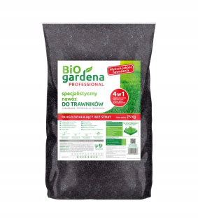 Záhradné hnojivo - ŠPECIALIZOVANÉ EKO TRÁVNIKOVÉ HNOJIVO 25 kg - BIO GARDENA BIO GARDENA (naw