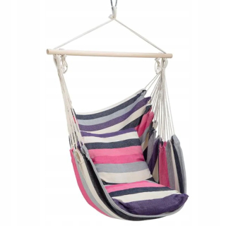 Záhradná hojdačka - NC3107 Pink Brazílske stoličky Nils