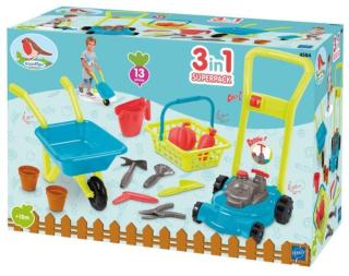 Kosačka - ND17_ZB-129144 Garden Set 3in1 4584 ECOIFFIER