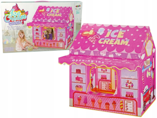 Záhradné ihrisko - ND24_10516 Princess Stan Ice Cream Panyar pre deti ružový svet