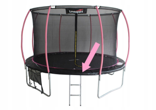 Kryt na kosačku - ND24_10697 Spring Cover pre trampoline Sport Max 14ft Black and Pink 59