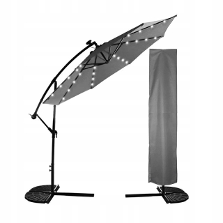 Záhradný slnečník - ND32_L43G L43G Garden dáždnik 3M s LED