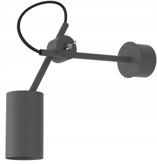 Záhradné nástenné svietidlo - Nowvorska nástenná lampa. Svetlom osvetlenia na stenu a 5655 Gu10 grafit